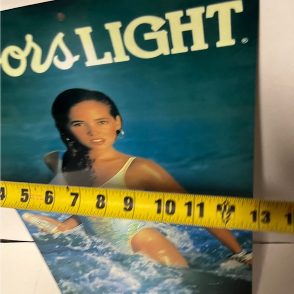 Coors Light bikini model beer tin sign - Picture 5 of 5